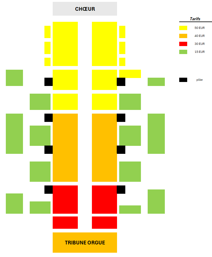 Plan de la salle